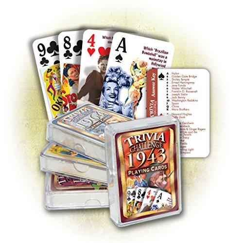 Flickback 1943 Trivia Playing Cards miniatura 2