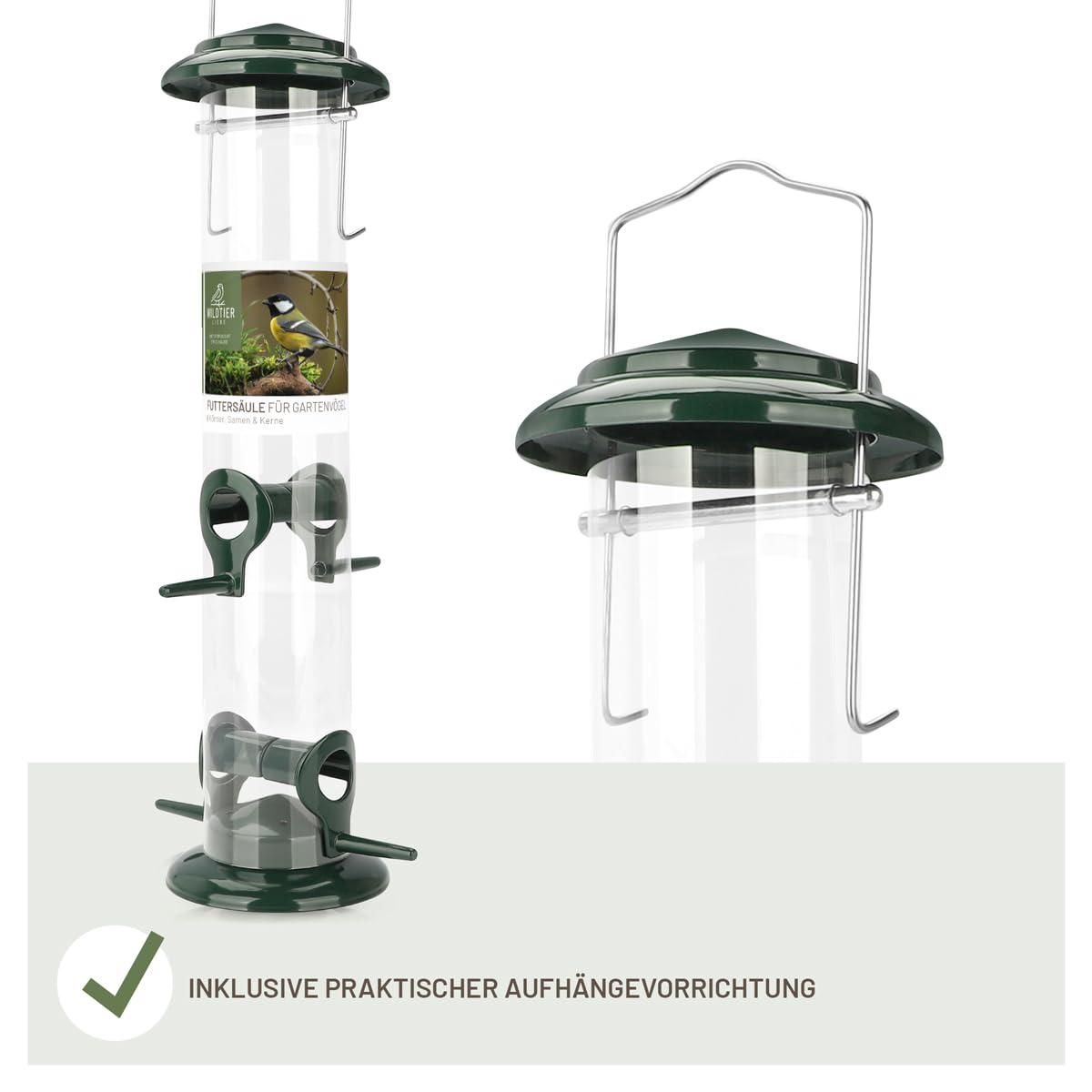 Vogelhaus Wetterfest Kingsyard 2X Vogelfutterspende Produktbild-Vorschau 7