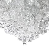 Real Flame 10001-ICG Ice Clear Fire Glass Filler, Small