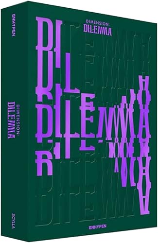ENHYPEN Dimension Dilemma (Scylla Version) 1st Album CD+Photobook+Lyric Book+Photocard+Hologram Photocard+Mini Poster+Sticker+(Extra ENHYPEN 8