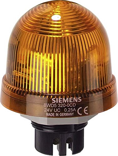 Lampe signalisation LED jaune Siemens 8WD53 lumière permanente