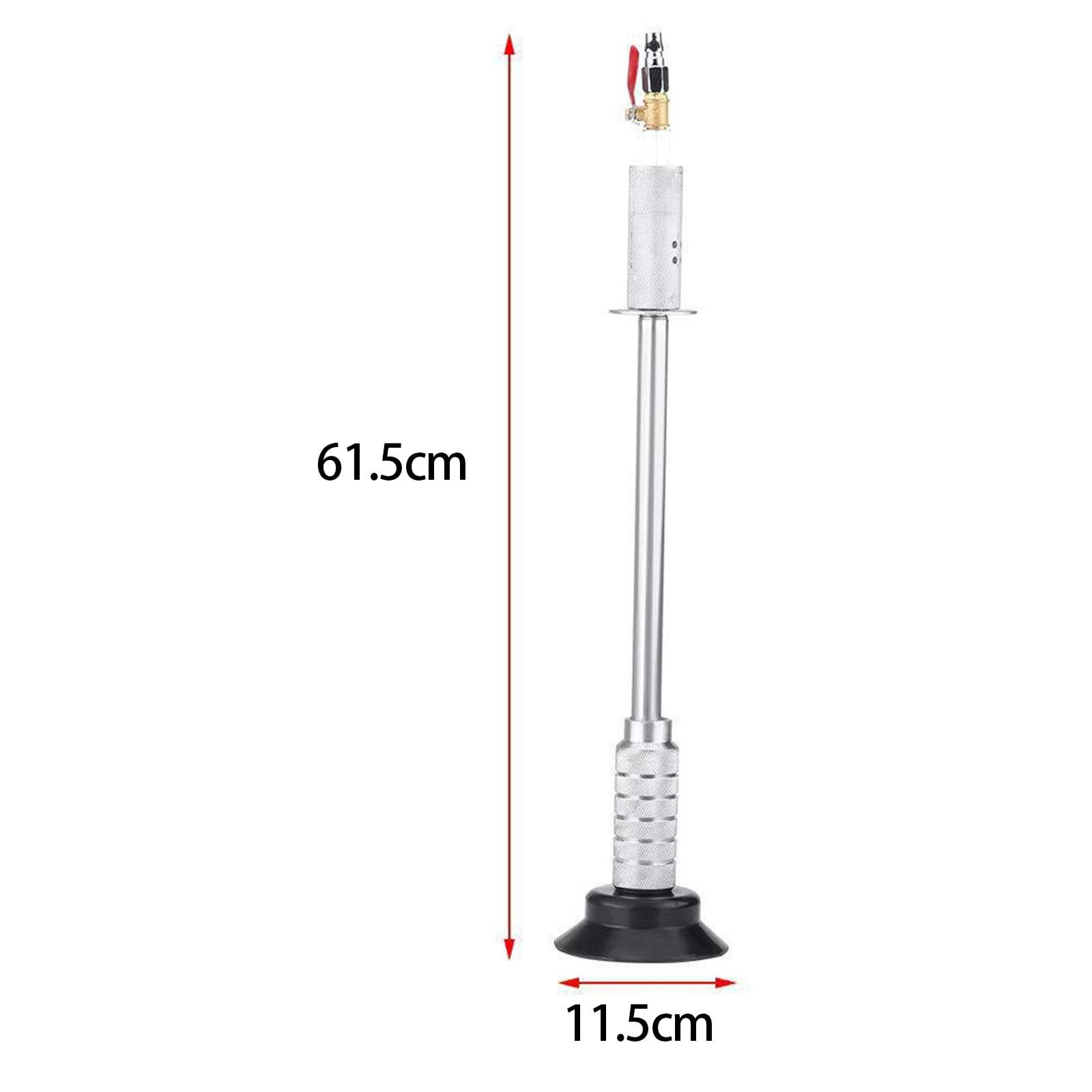 Débosseleur Pneumatique Pro Avec Ventouse 12 Cm - Outil De Réparation Carrosserie Sans Peinture, Pour Voiture Et Camion