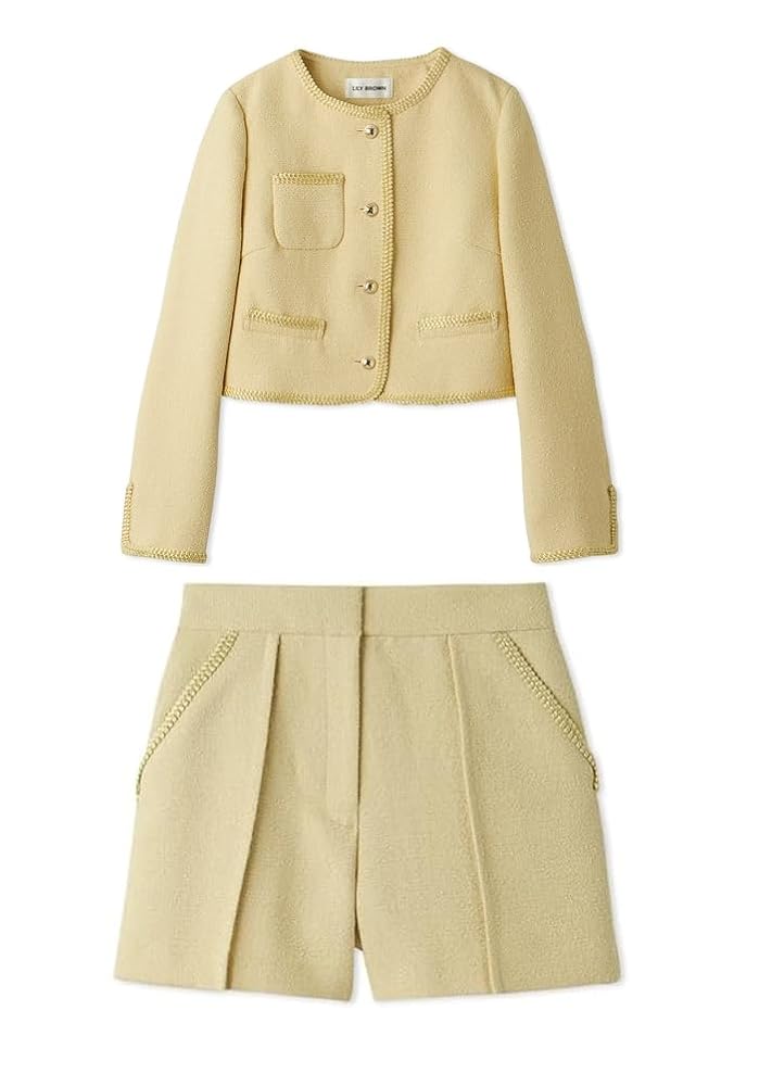 完売品　リリーブラウン　ラメツイードジャケット 完売品 リリーブラウン ラメツイードジャケット ツイード