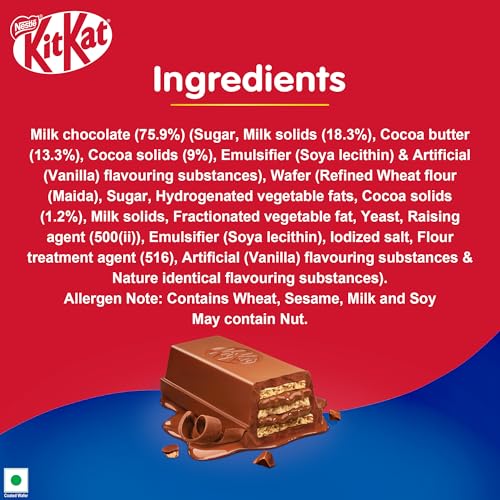 Image of Nestle KitKat Delights Rich, 900 g, Pack of 6.