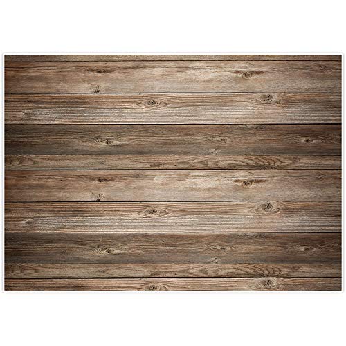 Allenjoy 7x5ft Vinyl Rustic Wood Wall Photography Backdrop Supplies for Newborn Kids Baby Shower Children Birthday Party Cake Smash Decors Wooden Background Professional Studio Photoshoot Props Favors by Allenjoy - Used condition - US$18.20