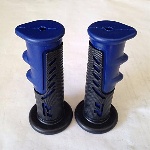 XKMT-"R" Engraved Gel Style Grips BLUE ATV QUAD Compatible With POLARIS SEADOO BOMBARDIER JET SKI FOREMAN RECON RINCON Brute Force Prairie BRUIN GRIZZLY KODIAK [B017QVA97O]