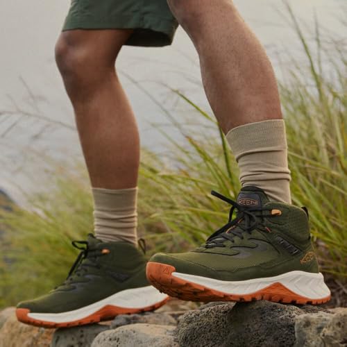 Image of KEEN Men's Hightrail Mid Waterproof Hiking Boots