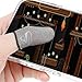 Heclia 6PCS Gaming Sleeves, Extremely Thin Breathable 0.3mm Silver Fiber Thumb Sleeves for Mobile Gaming, Anti Sweat Touchscreen Dedales Gamer Finger Cover Thumb Sleeve for Phone Tablet Devices