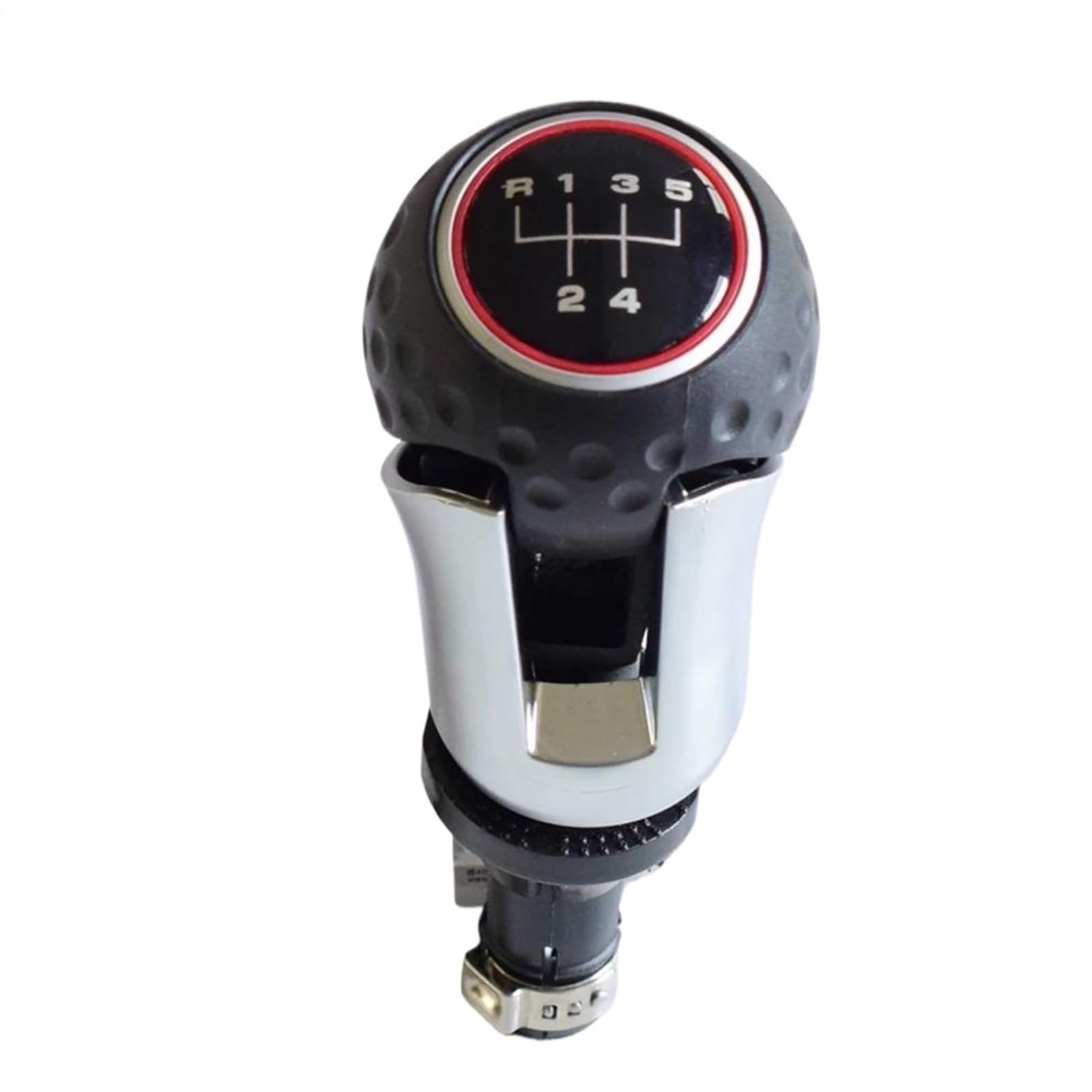 Ltqsiv A For Vw For Golf 7 Mk7 Gti Gtd 2013-2018 Car Manual Gear Shift Knob With Boot Cover Handle Case Collar Gear Shift Knob(A)