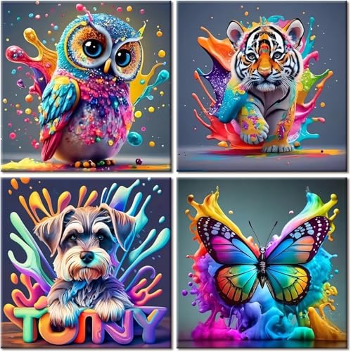 Peinture diamant 5D LZLHDE activité créative pour soirée détente