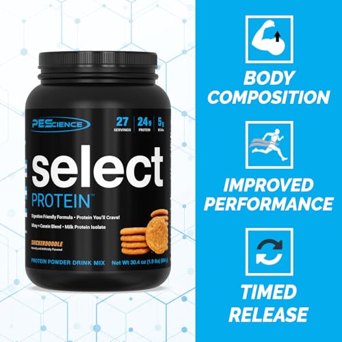 PEScience Select Low Carb Protein Powder, Snickerdoodle, 27 Serving, Keto Friendly and Gluten Free - Thumbnail 4