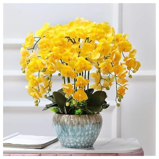 Realistic Artificial Phalaenopsis Orchid