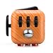 Fidget Dice 6 Sides Release Stress Anxiety and Relax Cube for Children and Adults - Wooden Stripe