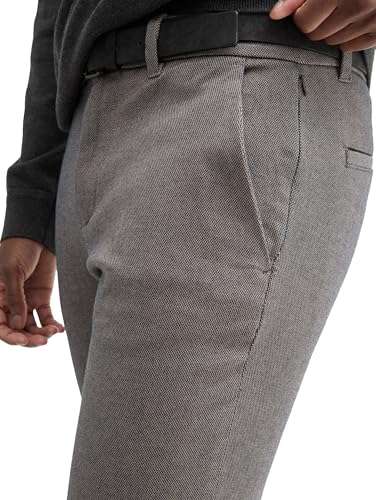 TOM TAILOR Herren Slim Fit Stretch Chino Hose mit Gürtel – Ansicht 5