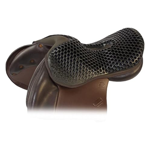 Acavallo Cojín de asiento de Doma Ortho-Pubis Gel Out, 20 mm, tamaño: M, color: marrón Cover