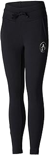 HORZE Elinor Kids Cotton Stretch Riding Tights - Dark Navy - S