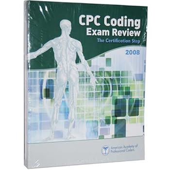 Paperback CPC Coding Exam Review 2008 (The Certification Step) Book