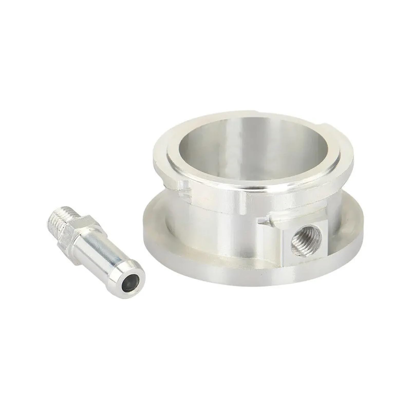 Radiator with Turbo Oil Cooler 32mm 1.25'' ID Billet Aluminium Weld-On Radiator Hose Connector Filler Neck Flange Adapter