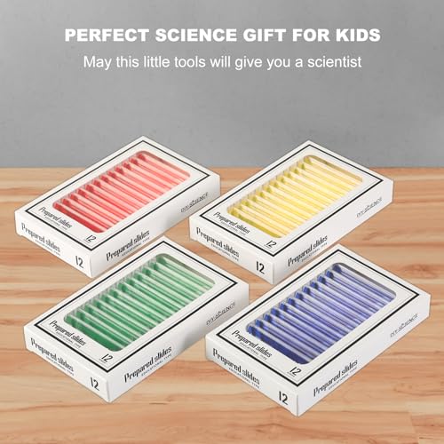 Diy-Science BIOLOGY-PS-PLASTIC-48PCS 48 Prepared Microscope Slides Set Of Animals Insects Plants Flowers thumb #5