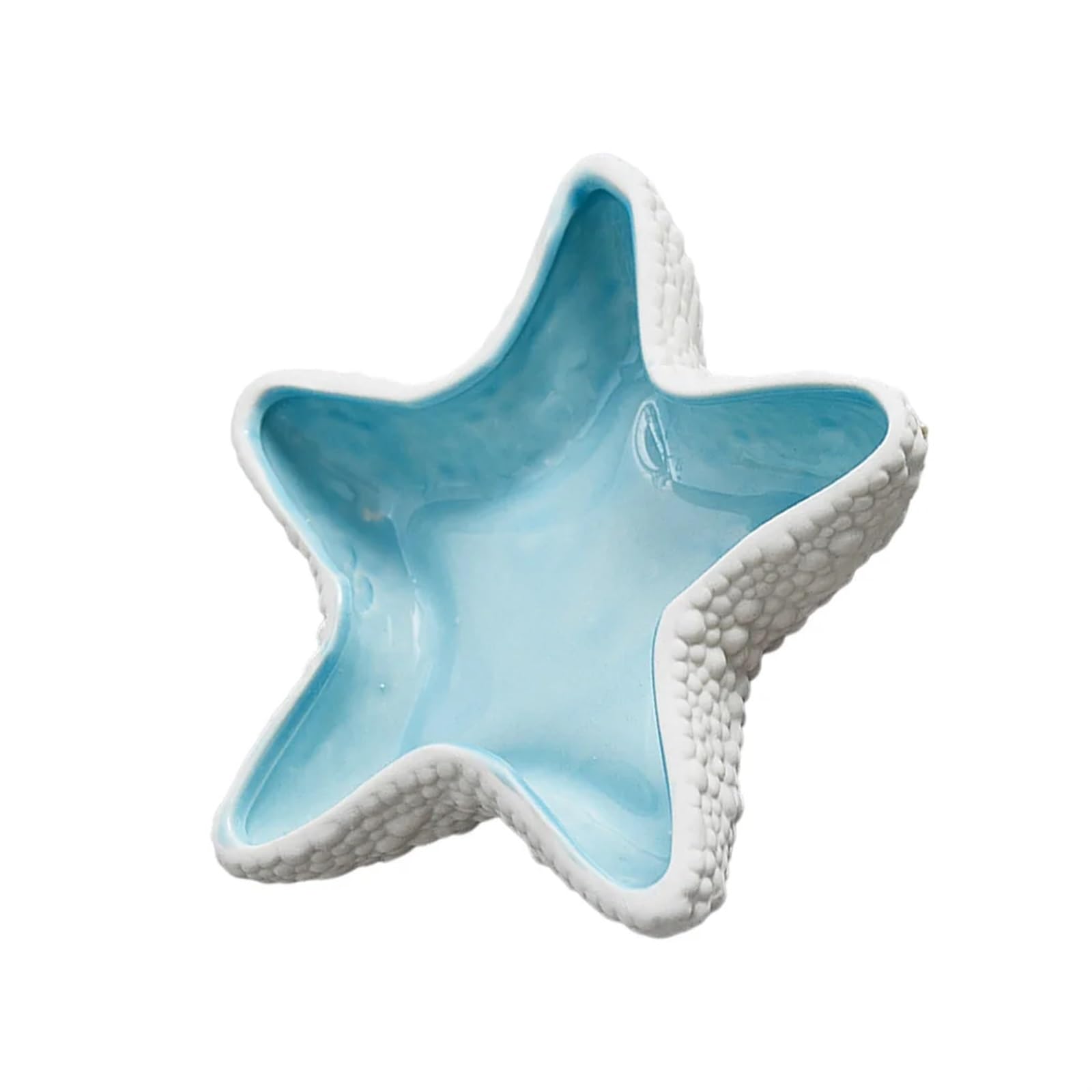ashtray， Desktop Ashtray 1Pcs Ceramic Living Room Modern Decorative Ornament Organizer Ash Tray(Starfish)