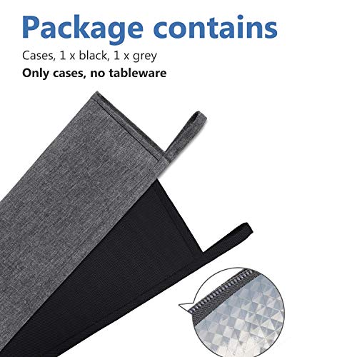 Estuche reutilizable para pitillos metálicos Aosbos (2-pack, 11.8 in) miniatura 2