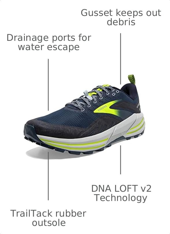 Image of Brooks Men's Cascadia 16 Trail Running Shoe
