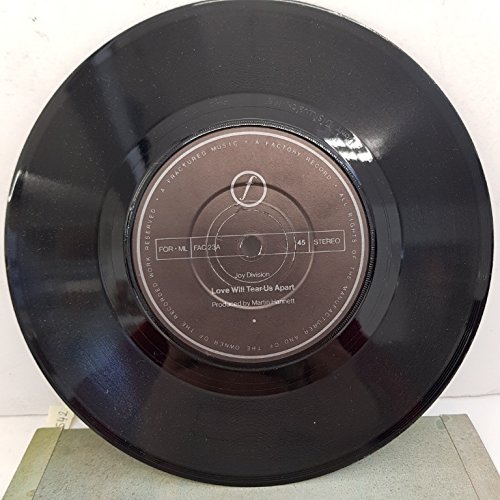 Image of JOY DIVISION - Love Will Tear Us Apart, B side - These Days/Love Will Tear Us Apart, FAC 23, 7" single, black label with silver font
