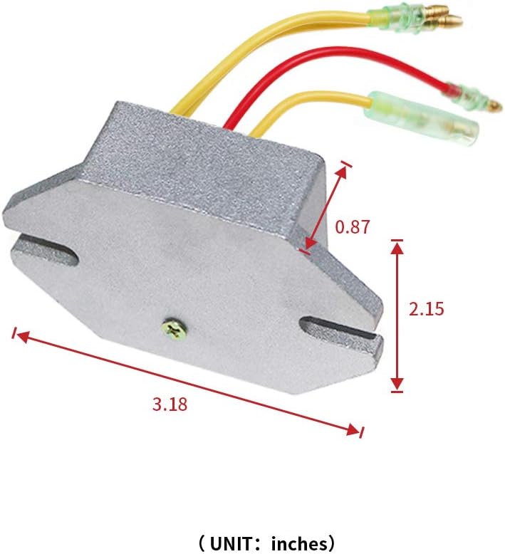 Voltage Regulator Rectifier is compatible with Sea-Doo 787 800 XP 1995-1996 Sea-Doo GSX 1996 Sea-Doo GTX 1996-1997 Sea-Doo SPX 1997-1999 OEM：278000443
