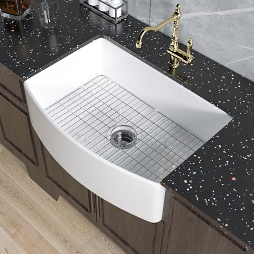 Farmhouse Sink 30 Inch Undermount Fireclay Farm Barbados | Ubuy - View #8