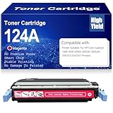 【Impression stable】La cartouche de toner 124A est conçue pour fonctionner en parfaite harmonie avec votre imprimante laser. Que vous imprimiez des documents, des présentations ou des graphiques, vous obtiendrez une impression cohérente et sans dommage pour l'imprimante