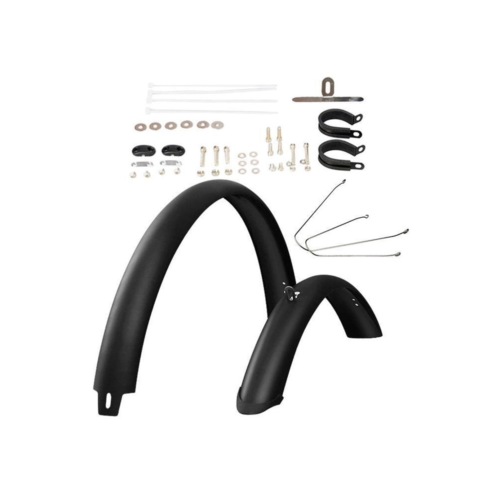 Guardabarros para Bicicletas Guardabarros de montaña para Bicicleta, Conjunto de Guardabarros Delantero y Trasero, Guardabarros para Bicicleta salpicaderos Delantero Trasero