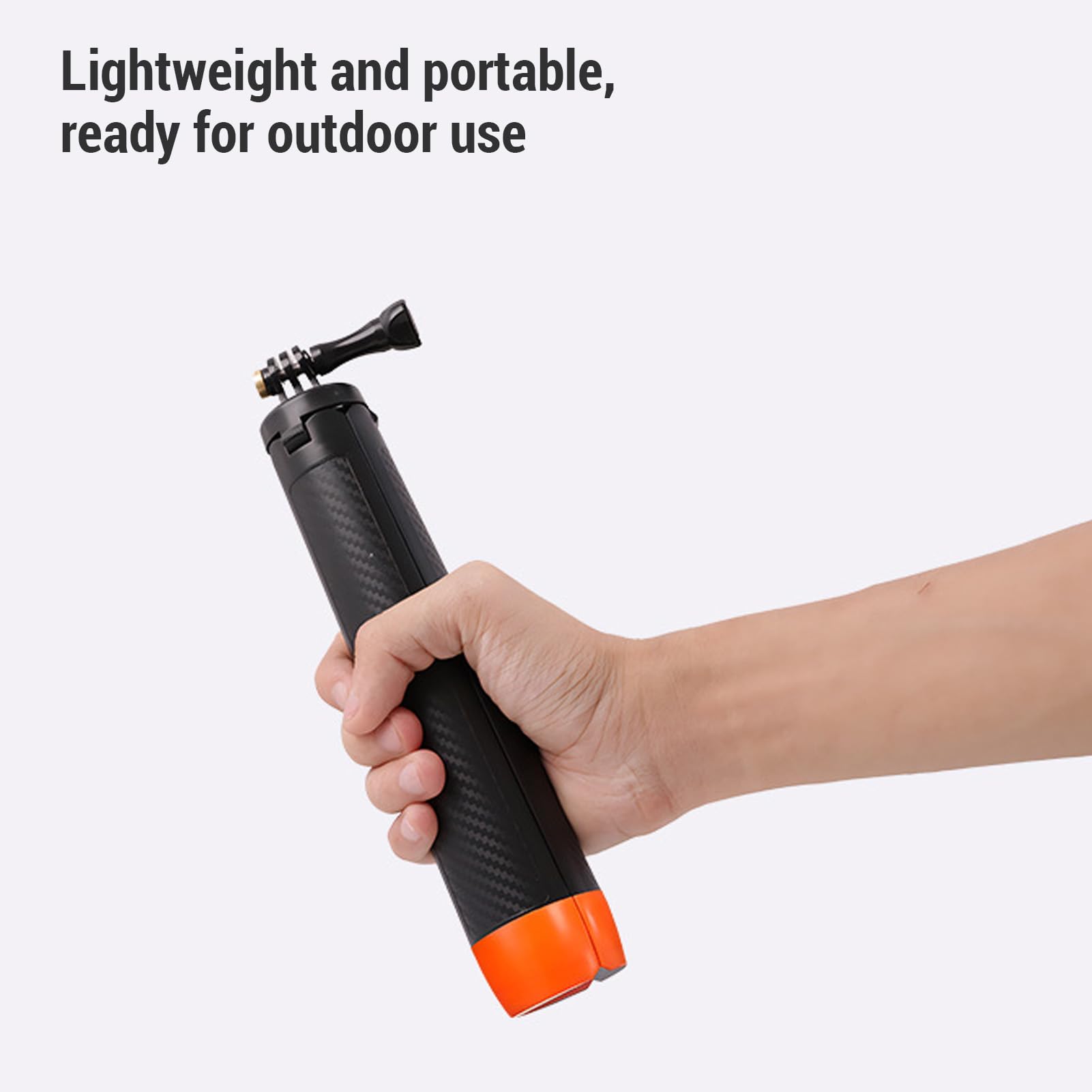 Sxhlseller Tripode a Bastone Selfie Galleggiante for 13 12 11 10 9 8, OsmoAction 3/4/5 Pro, 360 X4/3 Ace Pro 2 Action Camera, 4 in 1 Polo Monopode Estendibile a Prova D'acqua,