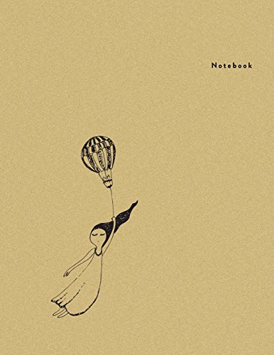 Notebook: Windy Girl - Minimal Design Unlined Notebook - Large (8.5 x 11 inches) - 110 Pages (notebooks and journals 8.5 x 11, notebooks for ... notebook) (Minimal Design Notebooks) image 2