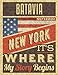 Produktbild Batavia New York It's Where My Story Begins Notebook: The Best Notebook for the best Memories, 8.5x11 in ,110 Lined Pages.