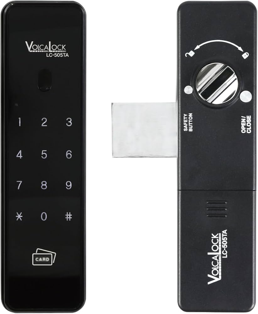 Amazon.co.jp: ロックマンジャパン デジタルドアロック スリムな縦型