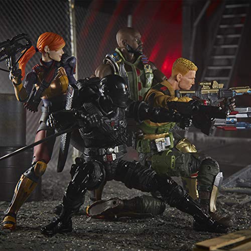 G.I. Joe Classified Series Snake Eyes Action Figure 02 Collectible Premium Toy with Multiple Accessories 6-Inch Scale with Custom Package Art