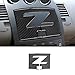 GIPFIRE Car Carbon Fiber Navigation Panel Decorative Cover for Nissan 350z Carbon Fiber Interior 2003-2009