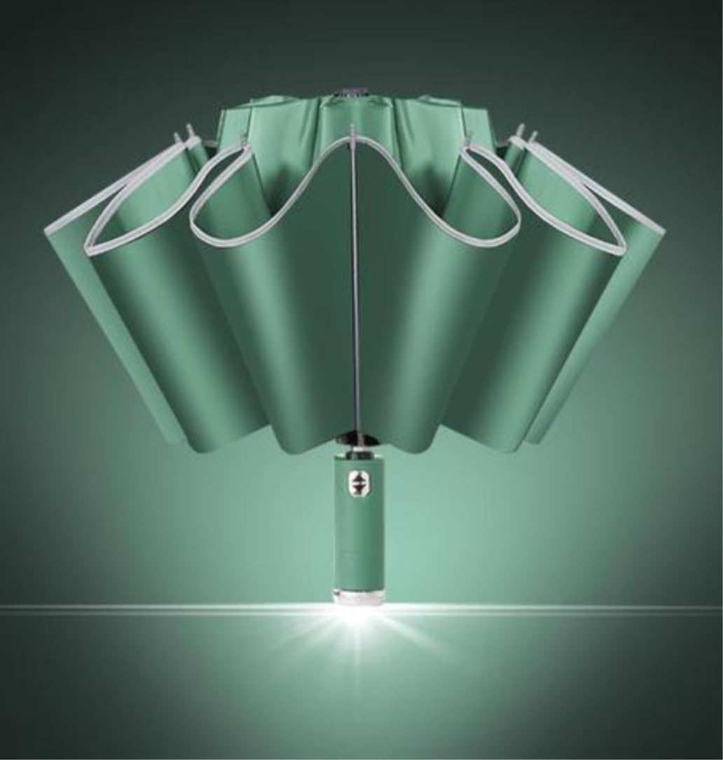 Parasol Odporny na Burzę Składane Parasole W Pełni Automatyczny Parasol Składany Duży Odwrócony Parasol Przeciwsłoneczny Podwójnego Zastosowania Ochrona Przeciwsłoneczna Osłona Przeciwsłoneczna UV Sam