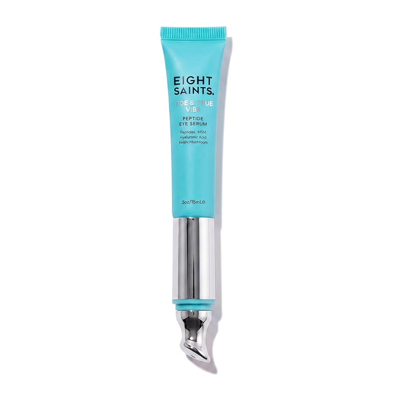Eight Saints Tide & True Vibe Sérum para a Região dos Olhos com Aplicador Vibratório, 15 mL
