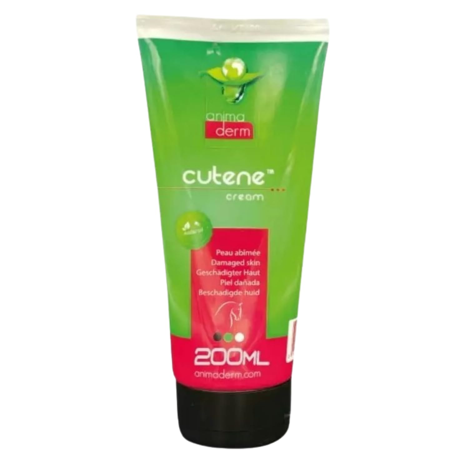 RL24 Animaderm - Wundheilcreme Cutene – Wundsalbe für Pferde – regeneriert geschädigte Pferdehaut – Wundheilsalbe für alle Hautprobleme – Heilsalbe – Pferdepflege – 1 x 200 ml