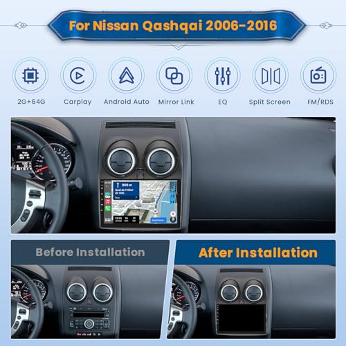 Autoradio 9'' Android 15 Inefala doté d'un traitement sonore DSP et de 28 thèmes d'interface - 2
