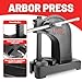 POWKOL Arbor presses, 2 Ton Manual Arbor Press, 8.5 Inch Max Height, Manual Press is Suitable for Punching, Bending, Stretching and Forming Tasks in Workshops and Garages(Black)