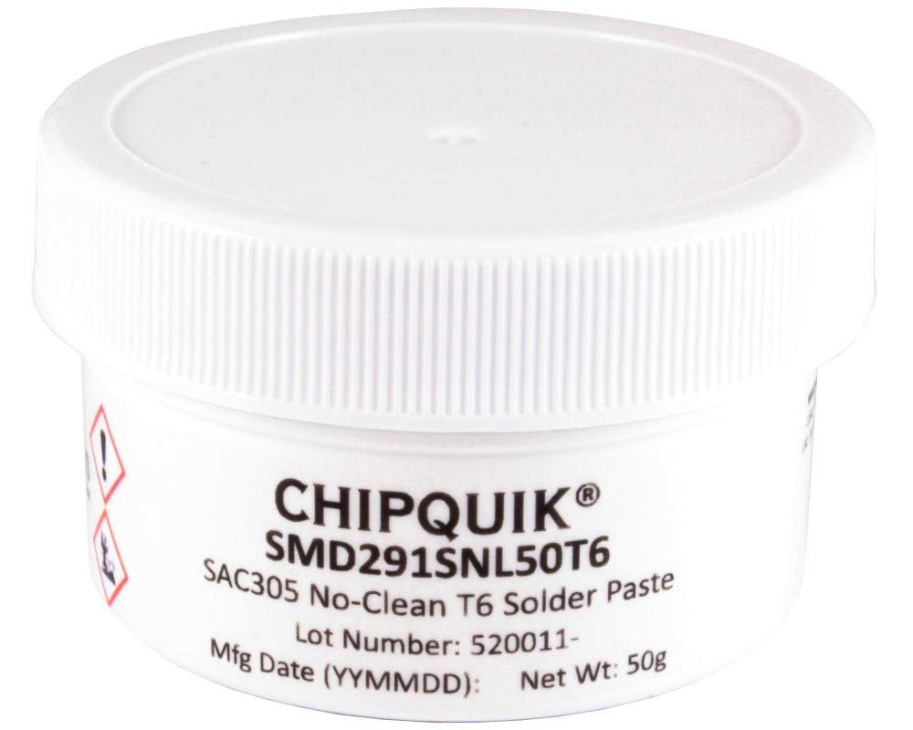 Solder Paste in jar 50g (T6) SAC305 no clean