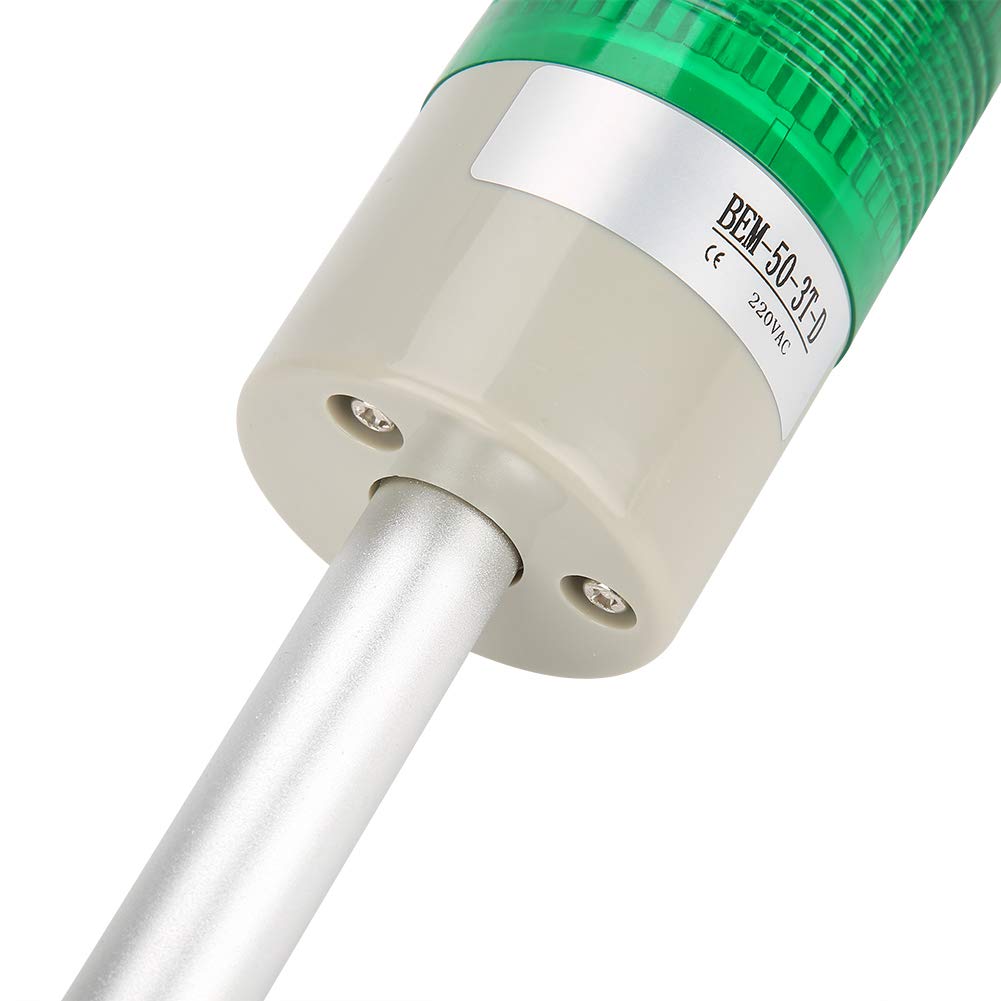 Luce Occupata, Controller Semaforo AC 220V LED Spia Luminosa, BEM-50-3T-D, Indicatore di Attenzione, Luce Costante, per Apparecchiature di Automazione, Catena di Montaggio,