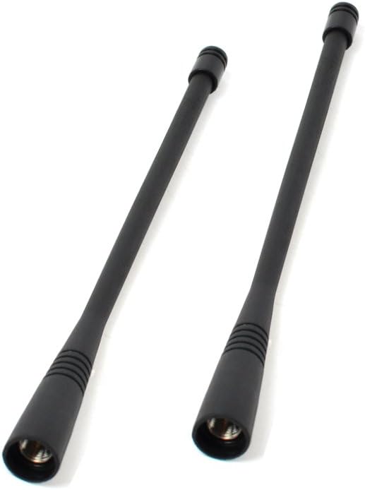 HYS CSA-Y002 UHF 450-485 MHz 2 Way Radio ATU-6D Antenna for YAESU & Vertex-Standard VX160, VX180, VX400, VX210A Walkie Talkie (2 Packs) : Electronics