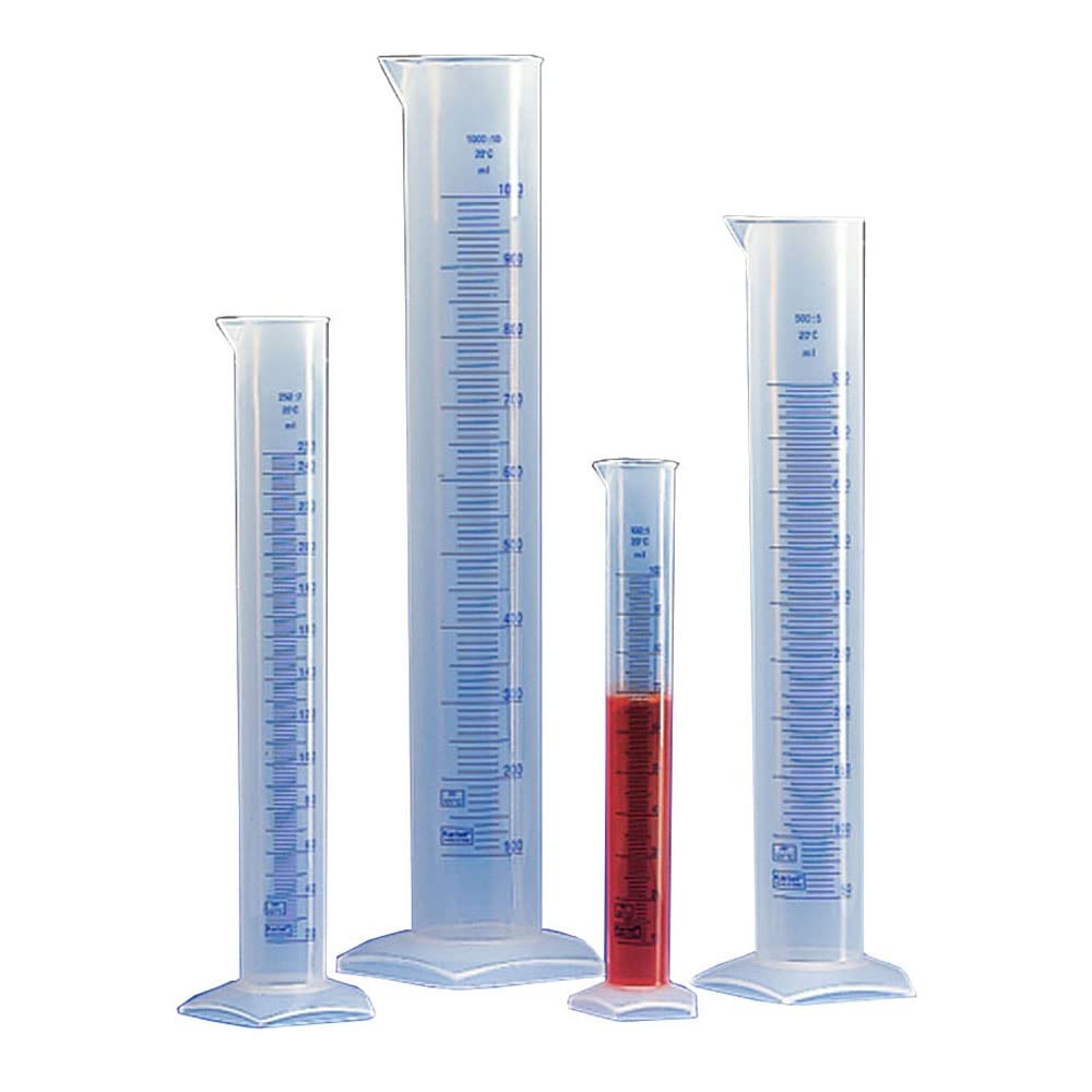 Cylindre gradué 500 ml polypropylène Globe Scientific 602565 éprouvette