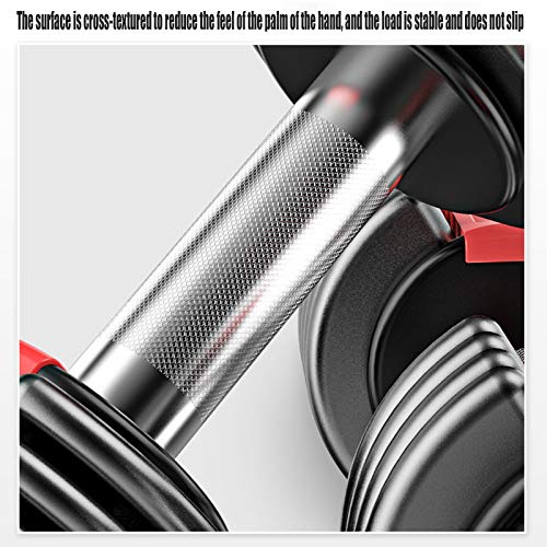 dumbbells, Home fitness verstelbare dumbells Afneembare dumbbell sets voor mannen Armspiertrainingsapparatuur - Afbeelding 6