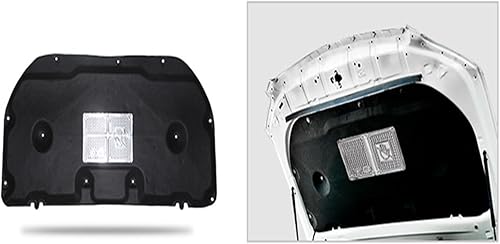 Miniatura 5 de Almohadilla de algodón con aislamiento acústico del motor del capó delantero de espuma insonorizada compatible con Toyota Prado 2010-2017 2018-2020