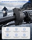Ładowarka do motocykla USB C, akcesoria motocyklowe Sanicata 48W, wodoodporna ładowarka IP65, QC3.0 USB-A oraz PD Type-C, do motocykla 12V/24V, łodzi i rowerów plażowych, kompatybilna z telefonami