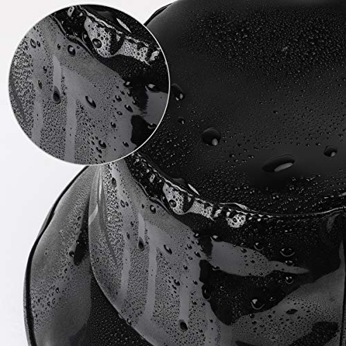 Sombrero impermeable de lluvia para mujer con ala ancha miniatura 4